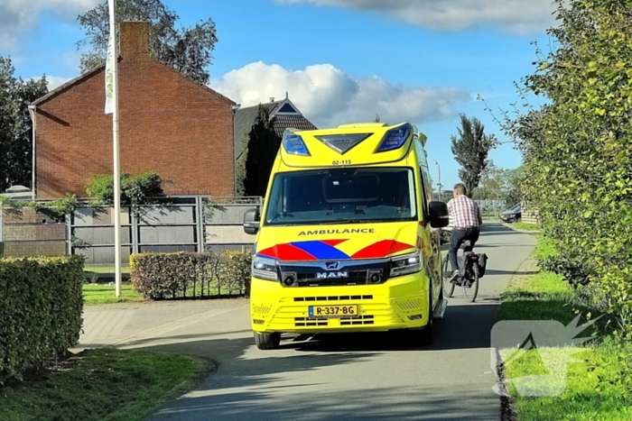 Persoon gewond bij ongeval