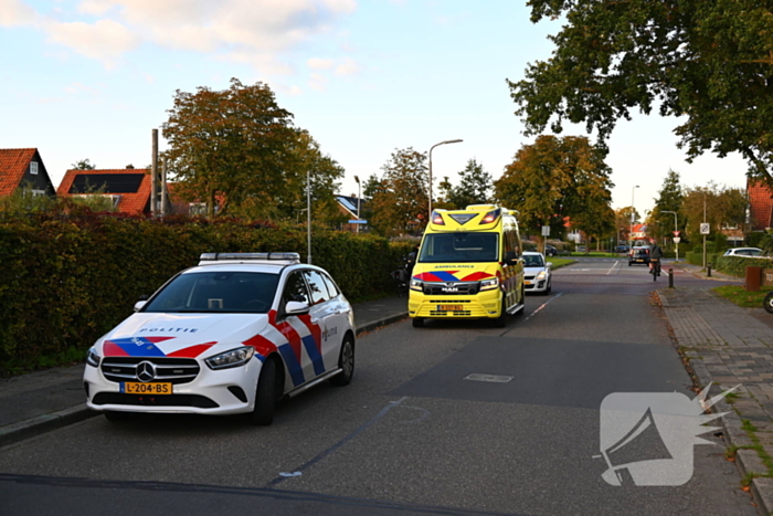 Fietsster gewon bij botsing met auto