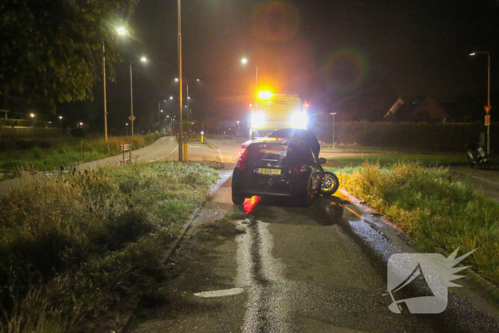 Inzittende gaan ervandoor na ongeval