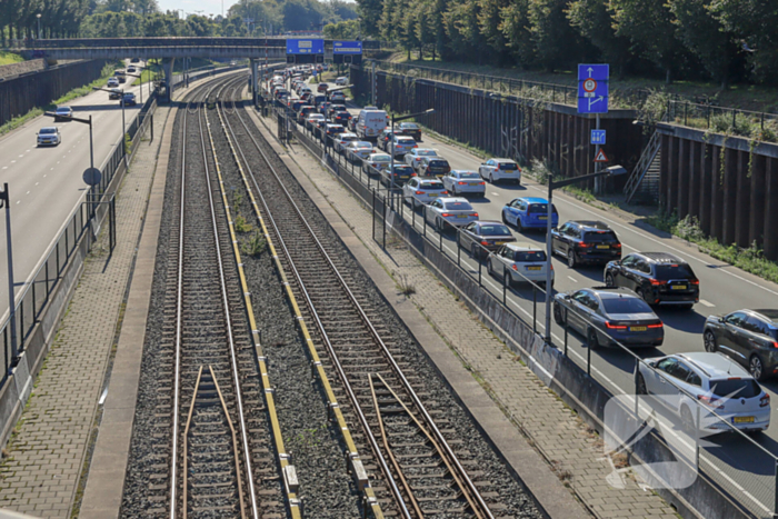 Verkeersinfarct rond Amsterdam door afsluiting snelweg