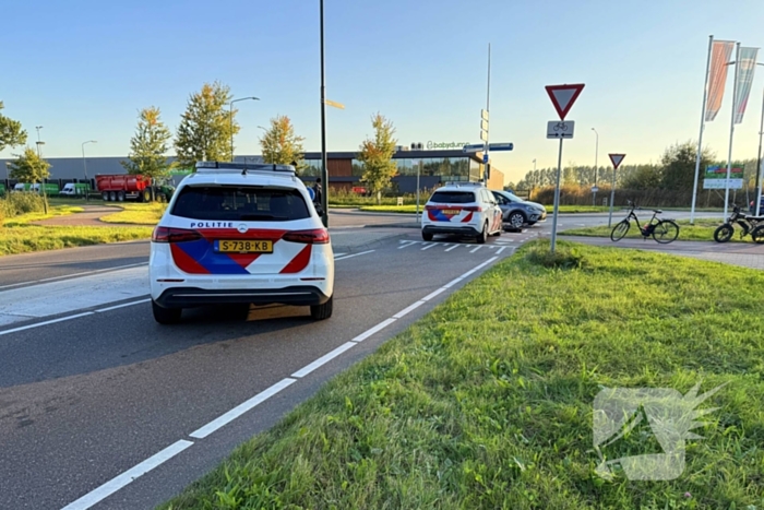 Fietser aangereden door politieagent