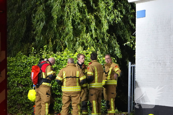 Grote brand in voormalig schoolgebouw