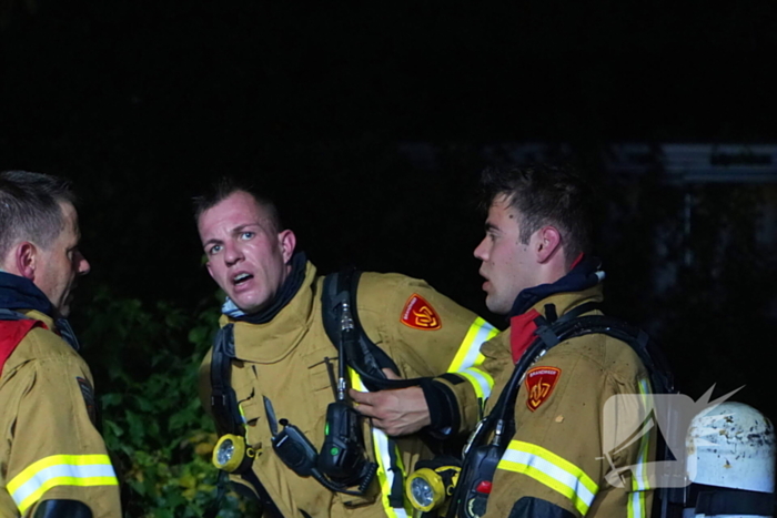 Grote brand in voormalig schoolgebouw