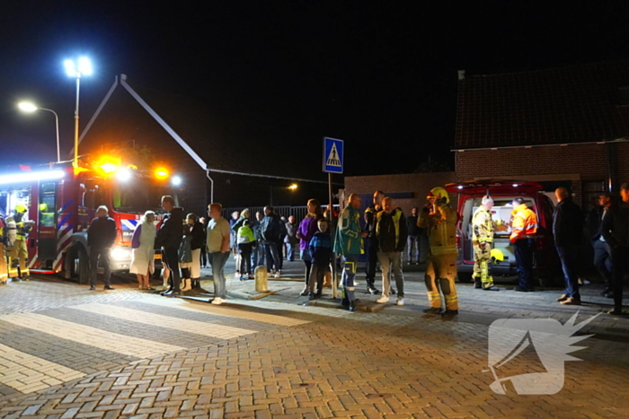 Grote brand in voormalig schoolgebouw