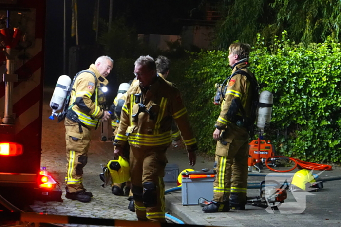 Grote brand in voormalig schoolgebouw