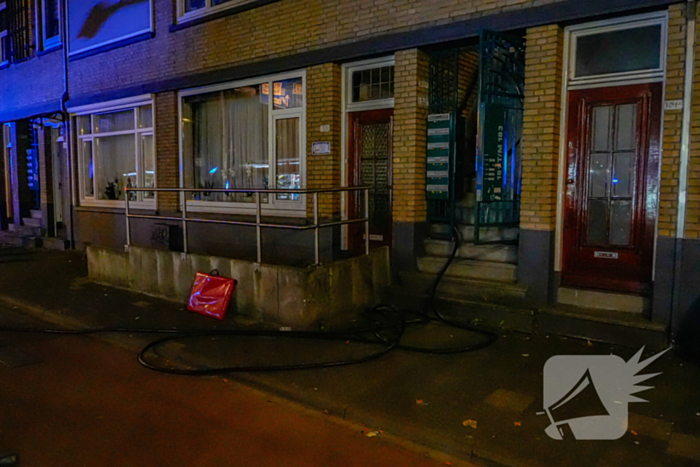 Droger vliegt in brand, bewoners ongedeerd