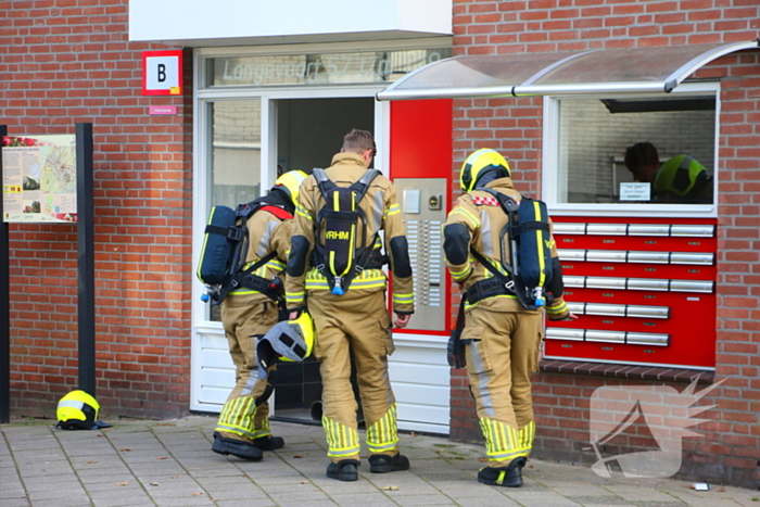 Straat afgezet na melding gaslekkage