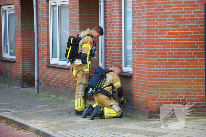 Straat afgezet na melding gaslekkage