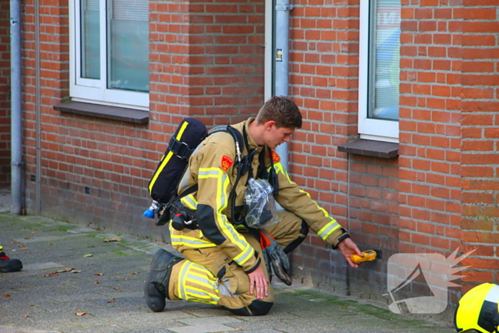 Straat afgezet na melding gaslekkage