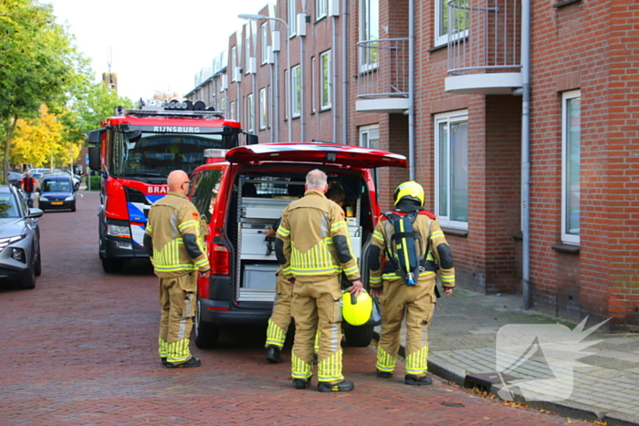 Straat afgezet na melding gaslekkage