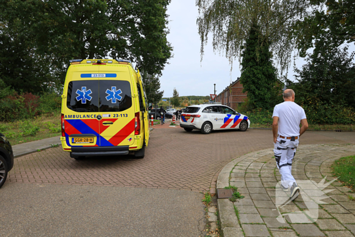 Gewonde bij aanrijding tussen scooter en fietser