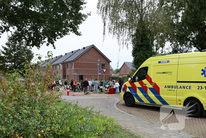 Gewonde bij aanrijding tussen scooter en fietser