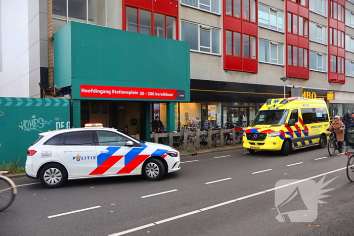 Voetganger gewond bij aanrijding met scooter