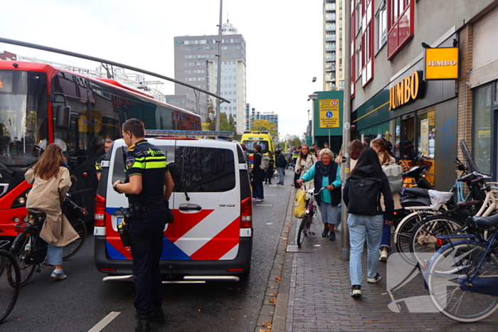 Voetganger gewond bij aanrijding met scooter