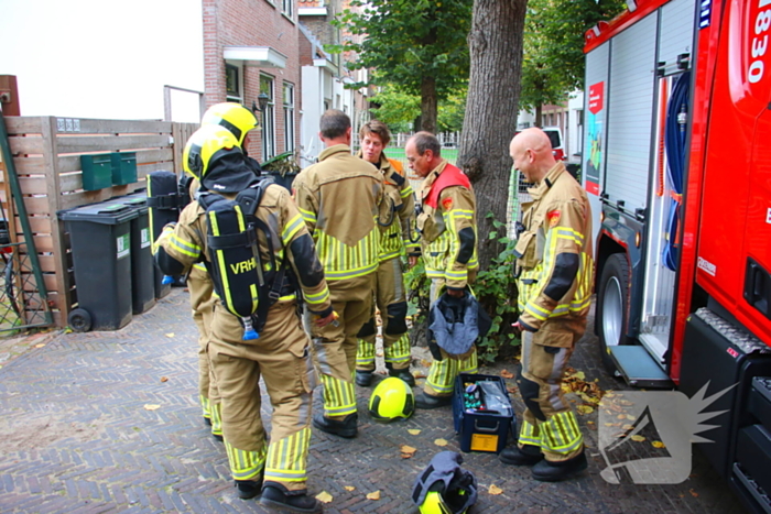 Gaslekkage ontstaan tijdens graafwerkzaamheden