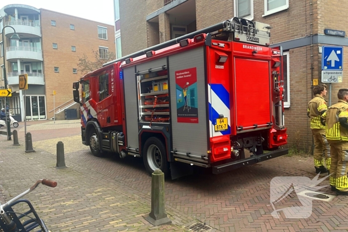 Wierookstokje zorgt voor rookontwikkeling in woning