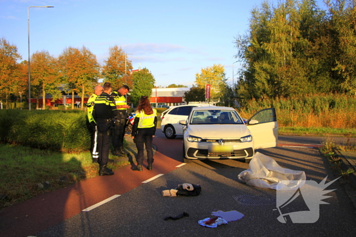 Voetganger gewond bij aanrijding met auto