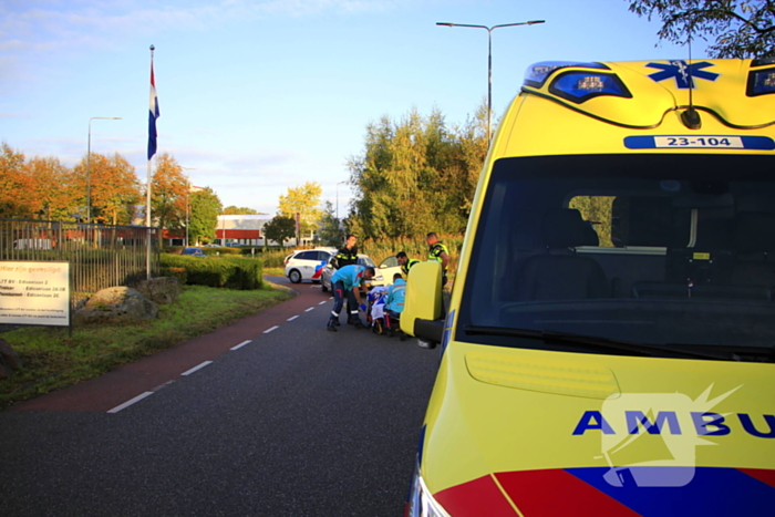 Voetganger gewond bij aanrijding met auto