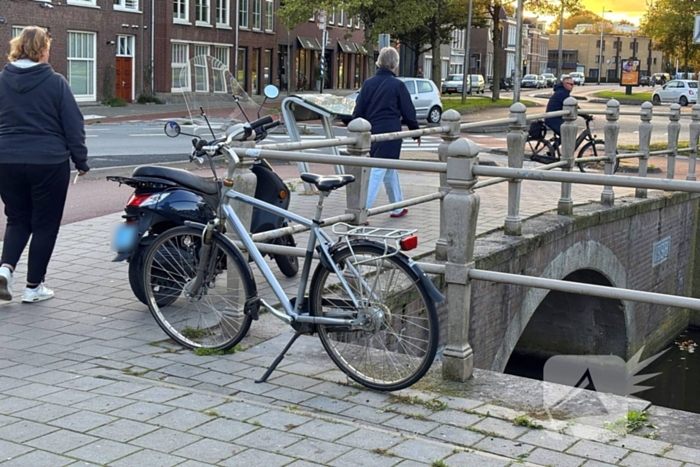 Scooterrijder gewond bij aanrijding met fietser