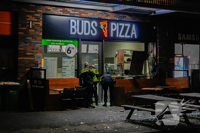 Verdachte aangehouden na explosie bij pizzarestaurant