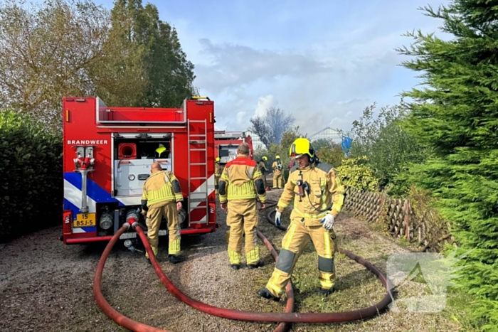 Flinke rookontwikkeling bij woningbrand