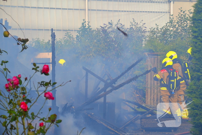 Flinke rookontwikkeling bij woningbrand