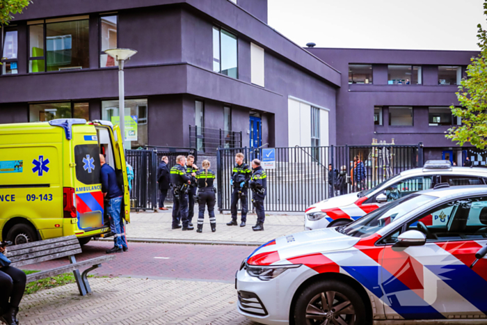 Persoon ernstig gewond na val