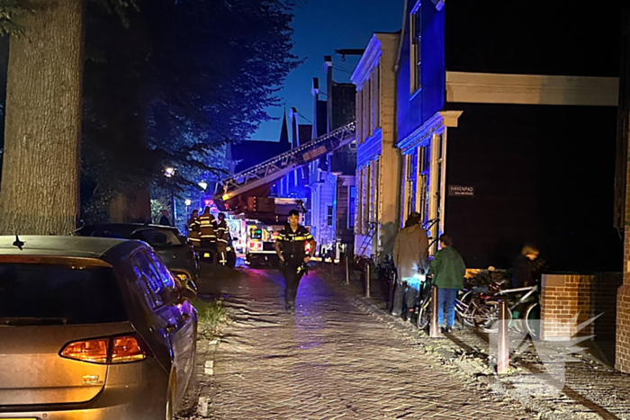 Woningbrand opgeschaald wegens oude woningen