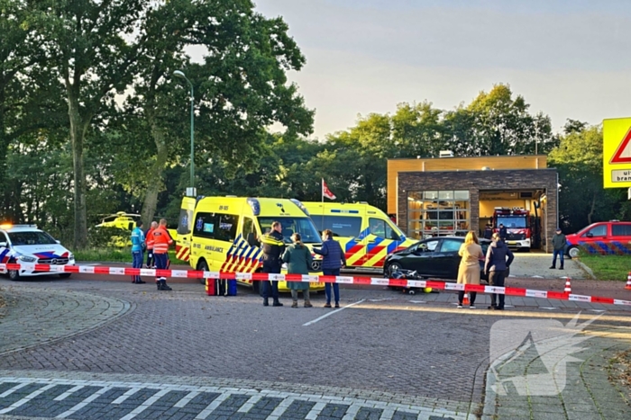 Motorrijder ernstig gewond bij ongeval met auto