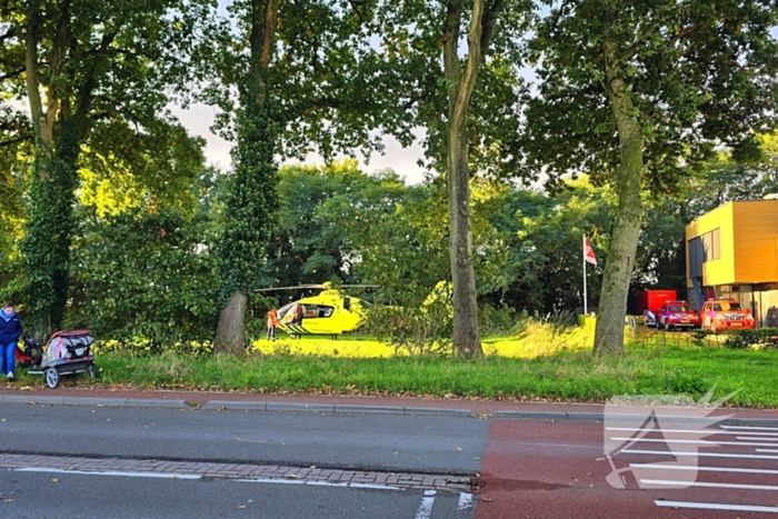 Motorrijder ernstig gewond bij ongeval met auto