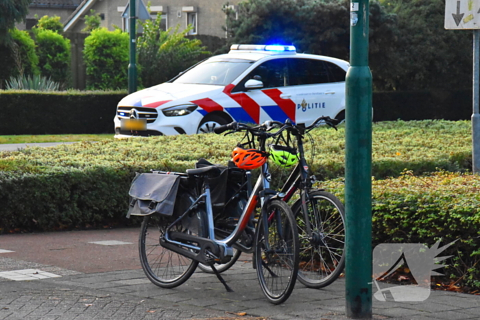 Fietser en auto betrokken bij ongeval