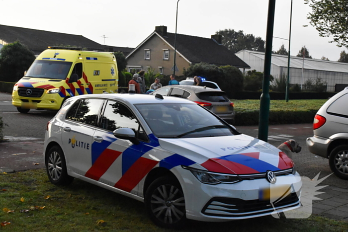 Fietser en auto betrokken bij ongeval