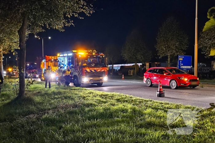 Brandweer oefent ernstig ongeval op provinciale weg