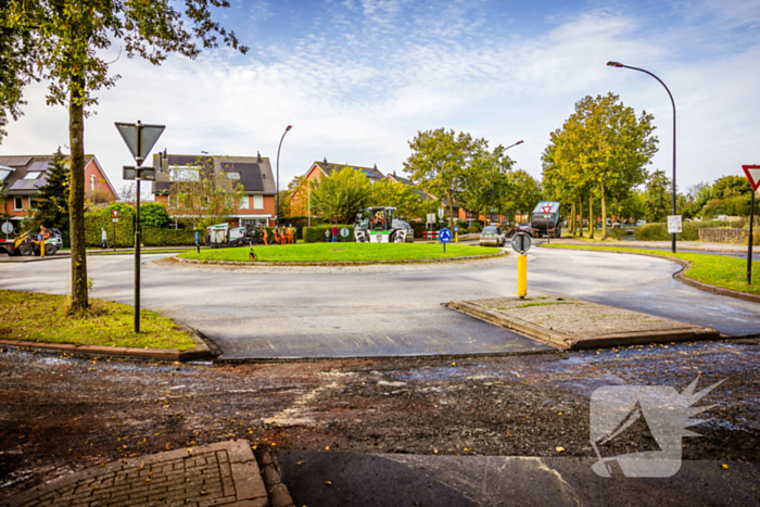 Omleidingen in buurt Hoge Hoven in Nieuwland door wegwerkzaamheden