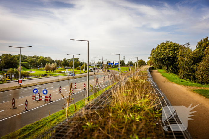 Omleidingen in buurt Hoge Hoven in Nieuwland door wegwerkzaamheden