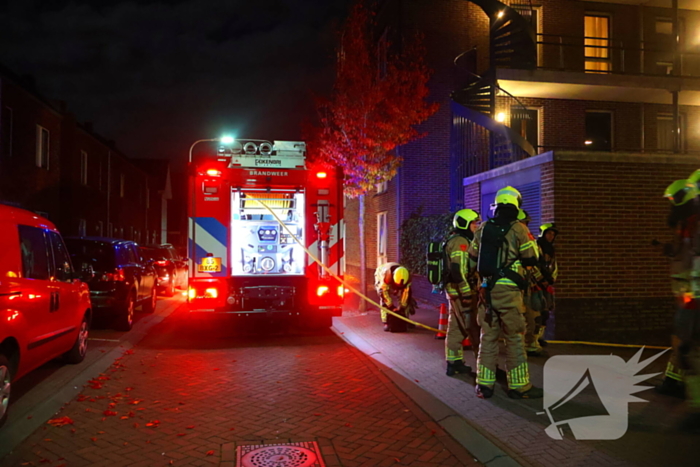 Flat ontruimd na explosie in appartement