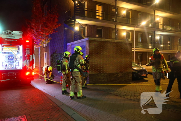 Flat ontruimd na explosie in appartement