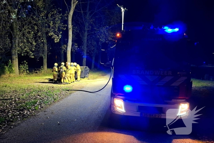 Auto flink beschadigd door brand