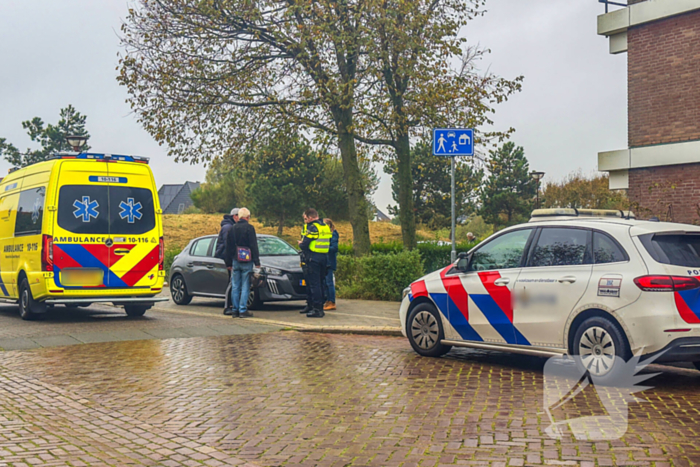 Scootmobiel beschadigd na botsing met auto