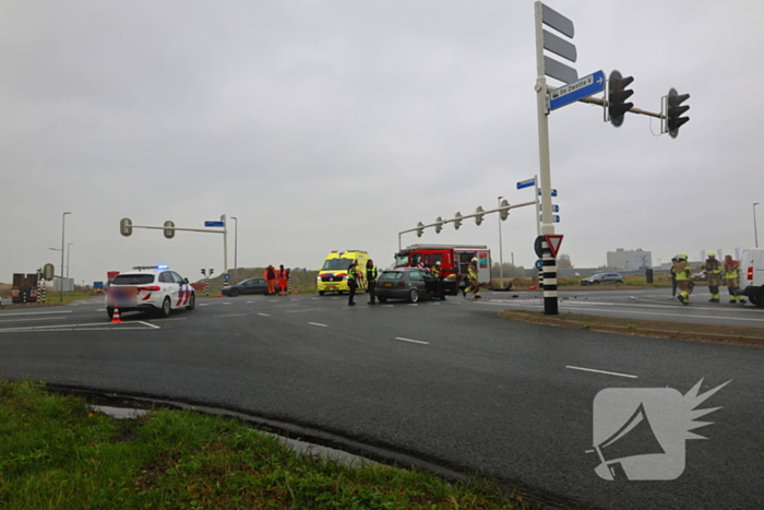 Meerdere voertuigen betrokken bij aanrijding