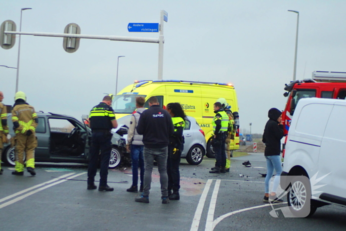 Meerdere voertuigen betrokken bij aanrijding