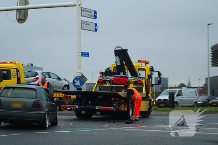 Meerdere voertuigen betrokken bij aanrijding