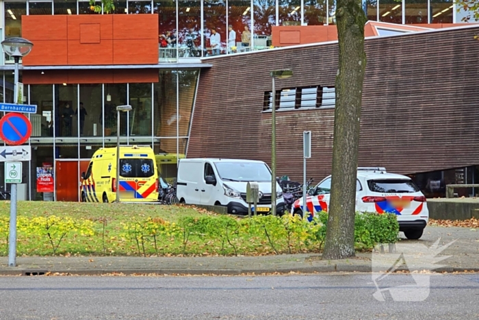 Traumahelikopter ingezet bij Marnix College