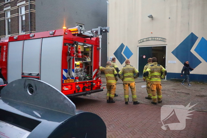 Brand in werkplaats snel onder controle