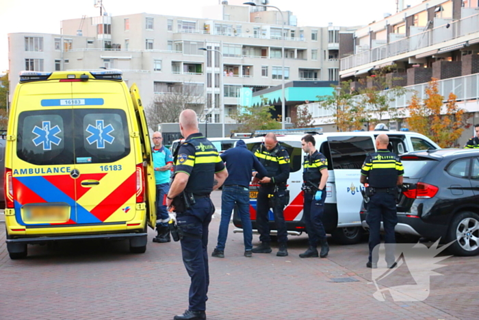 Man aangehouden na melding van bedreiging met vuurwapen