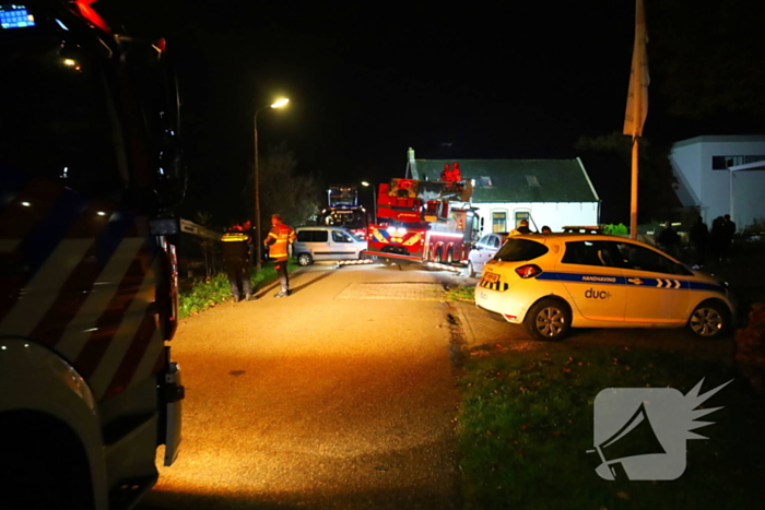 Auto totaal verwoest door brand