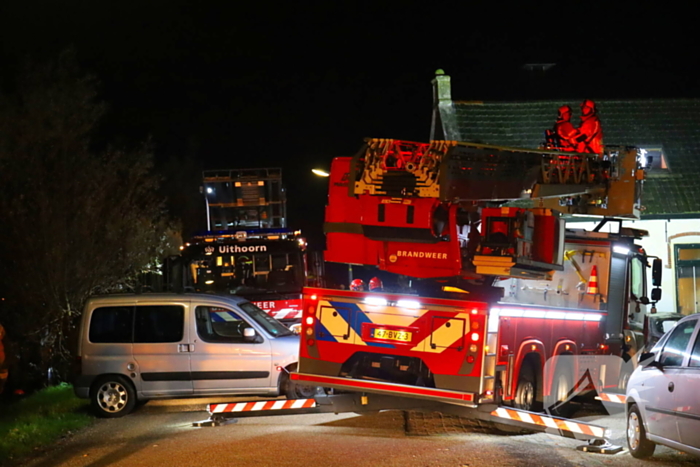 Auto totaal verwoest door brand