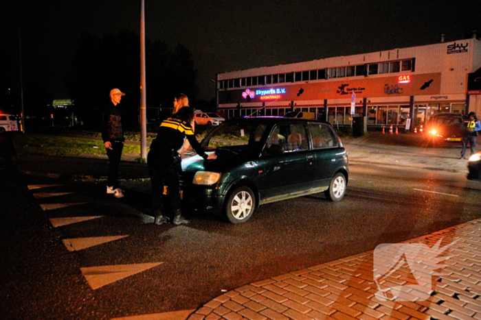 Scooterrijder gewond na ongeval met personenauto