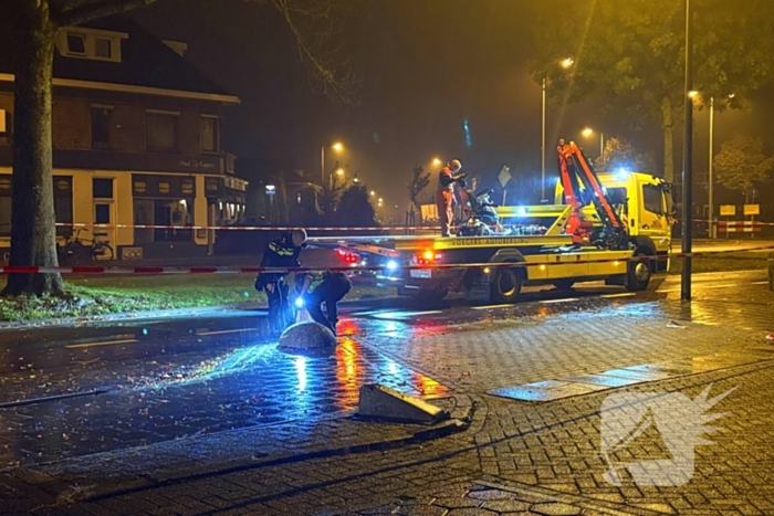 Bestuurder laat zwaargewonde scootmobieler achter