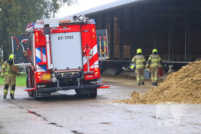 Gedeelte van boerderij afgesloten wegens kuilgas